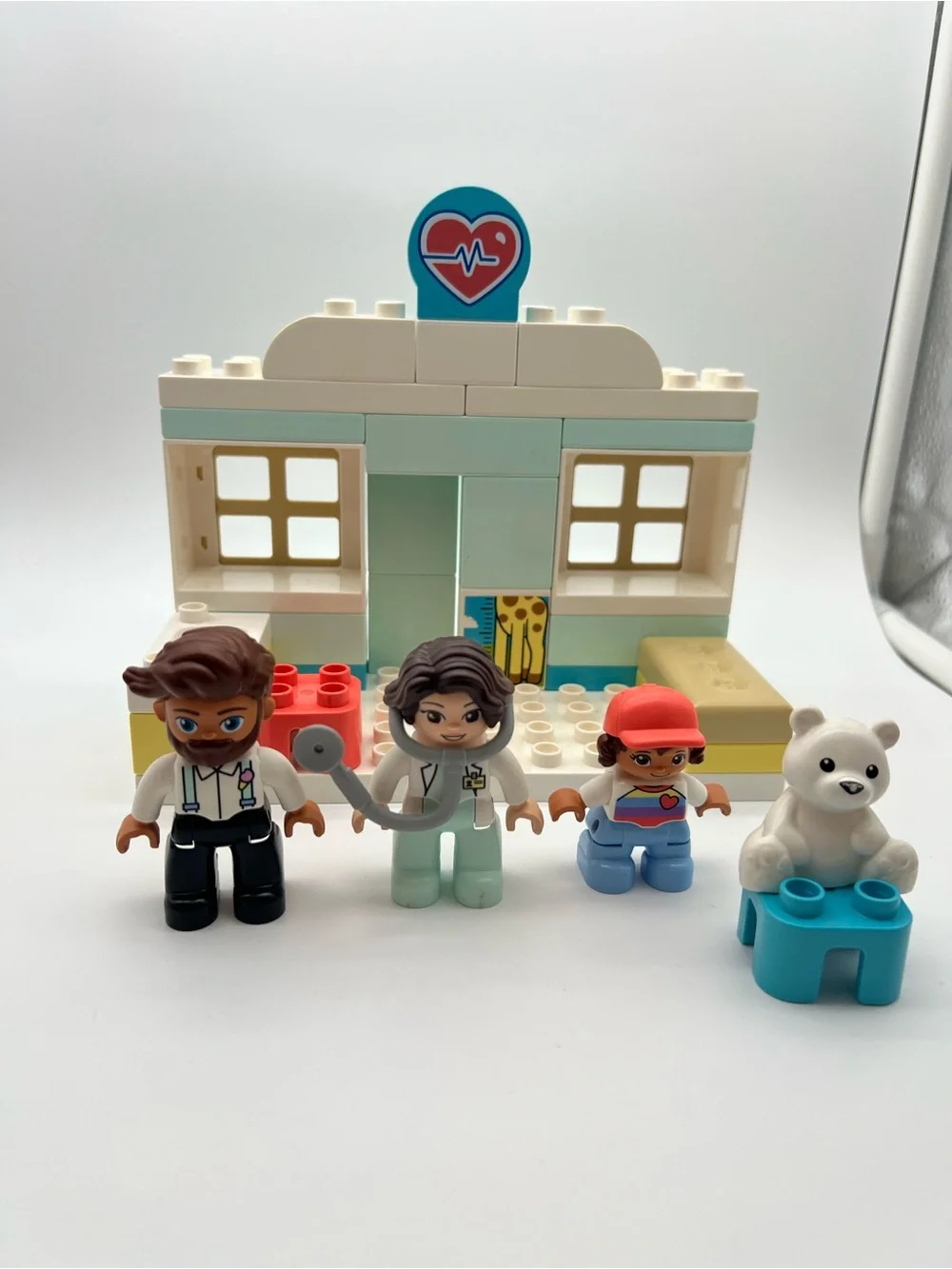 LEGO DUPLO: Doctor Visit - waiting room playset, 4 figures (set 10968)